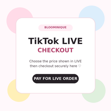 Bloominique TikTok LIVE checkout