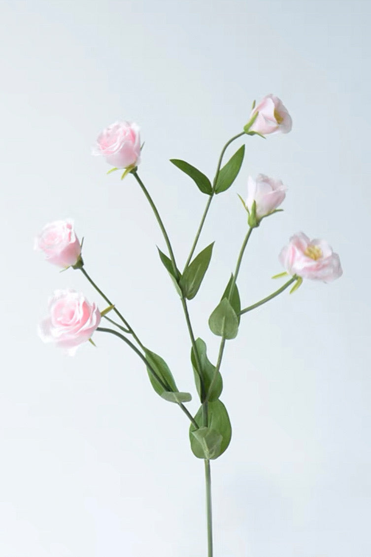 Royal Elegance Artificial Pink Eustoma