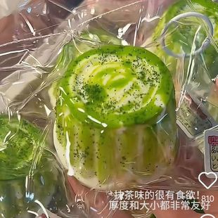 Matcha Thick Pudding Taba Squishy