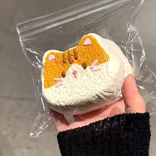 Orange Cat Taba Squishy