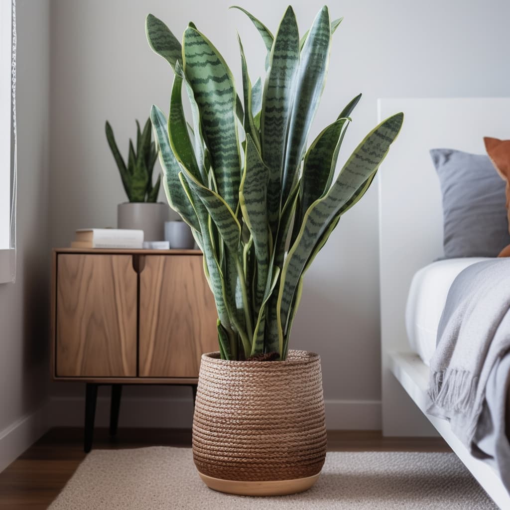 Realistic Artificial Potted Ficus Tree