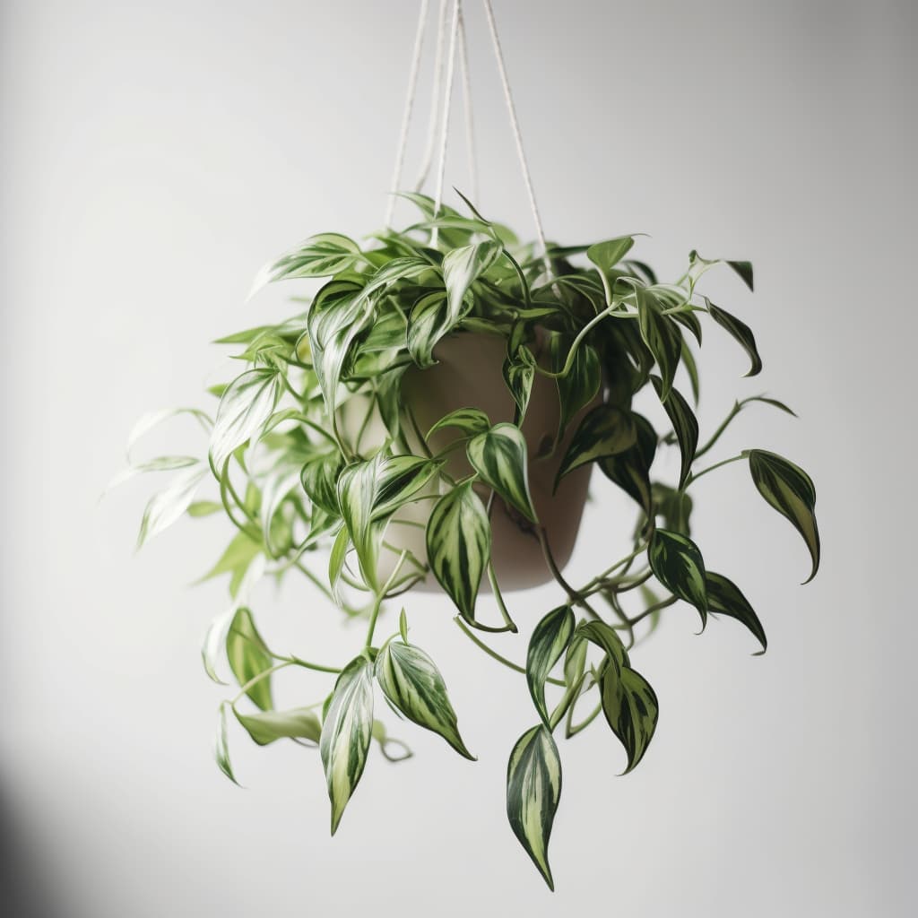 Artificial Tradescantia Hanging Plant