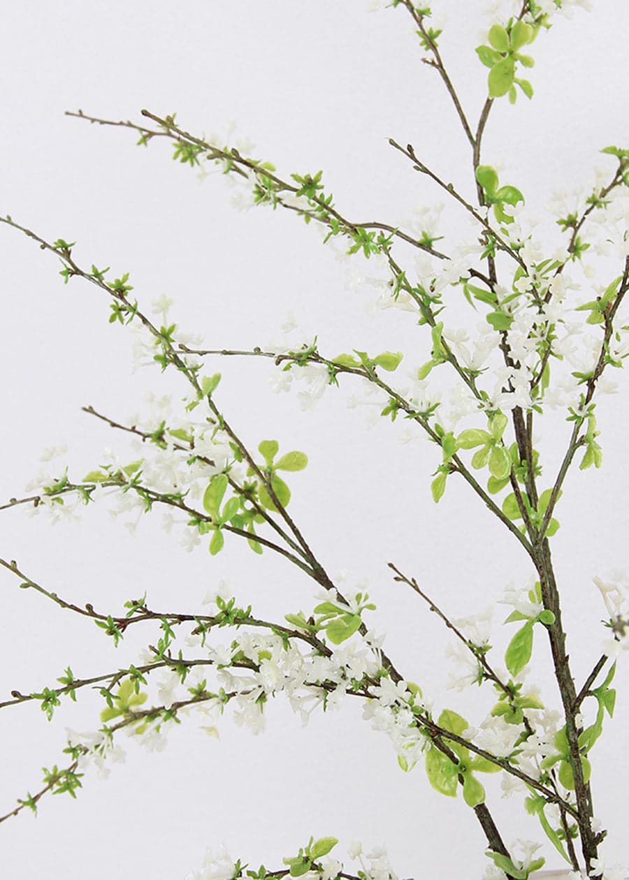Artificial Branch with Buds, Modern - 34"