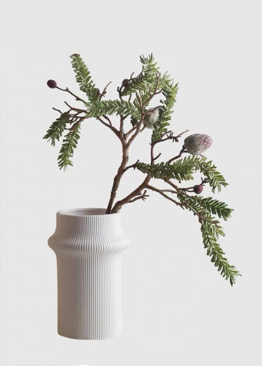 Shell-Pine Faux Greenery
