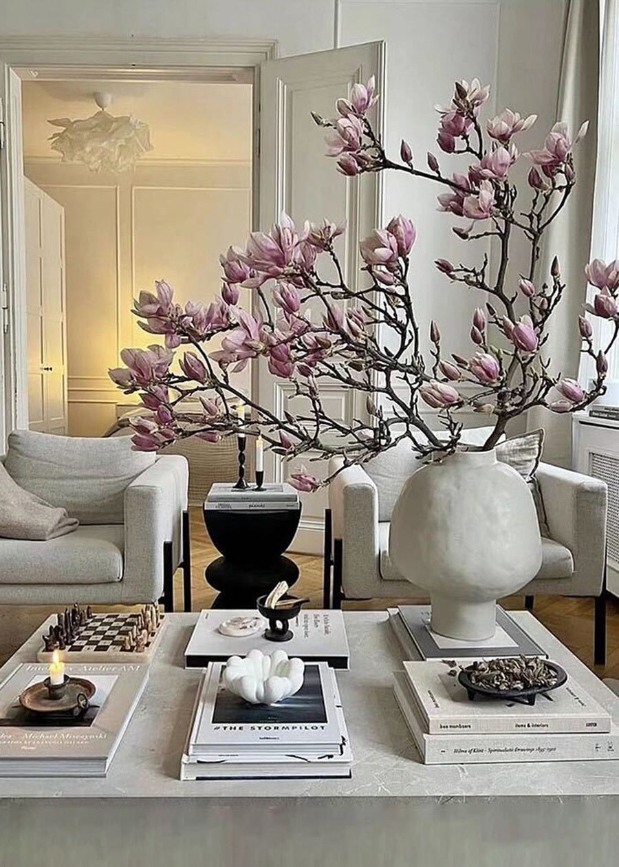 Moonlit Sonata Ceramic Vase 