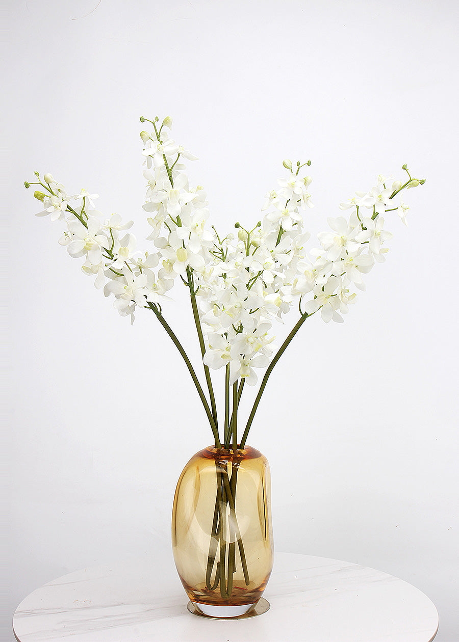Real Touch Orchid Artificial Flower Stem - 26"
