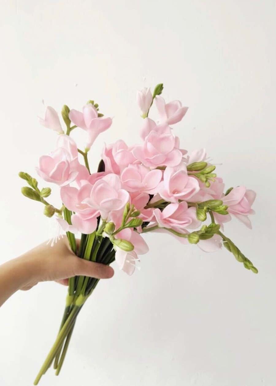 Pink Artificial PU Fireweed