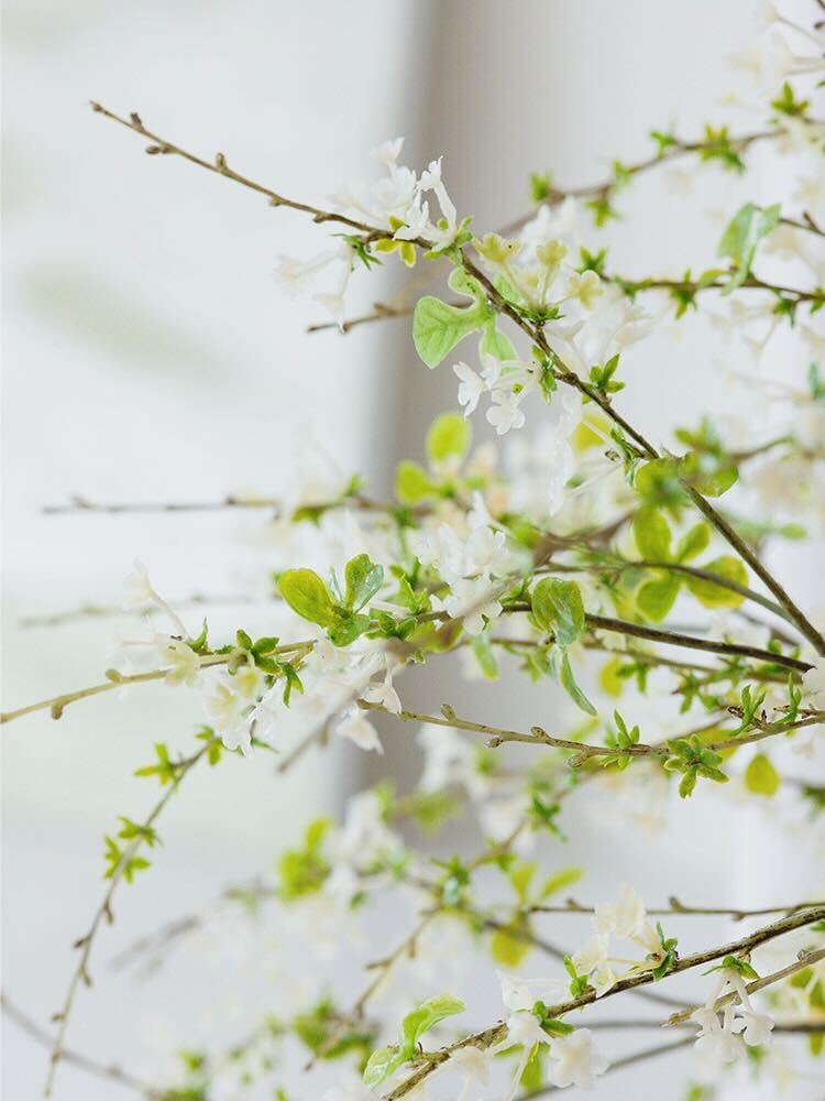 Artificial Snow Willow Branch, White - 29.5"