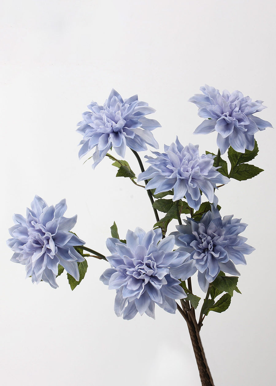 Artificial Dahlia Stem, Realistic Faux Flower