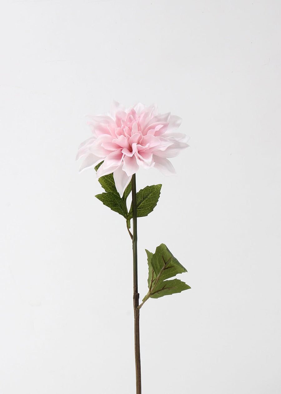 Artificial Dahlia Stem, Realistic Faux Flower