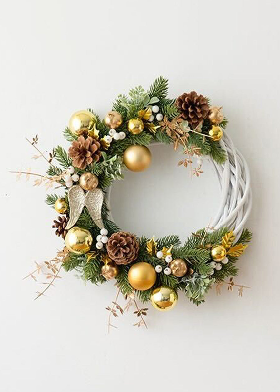 Golden Oasis Wreath