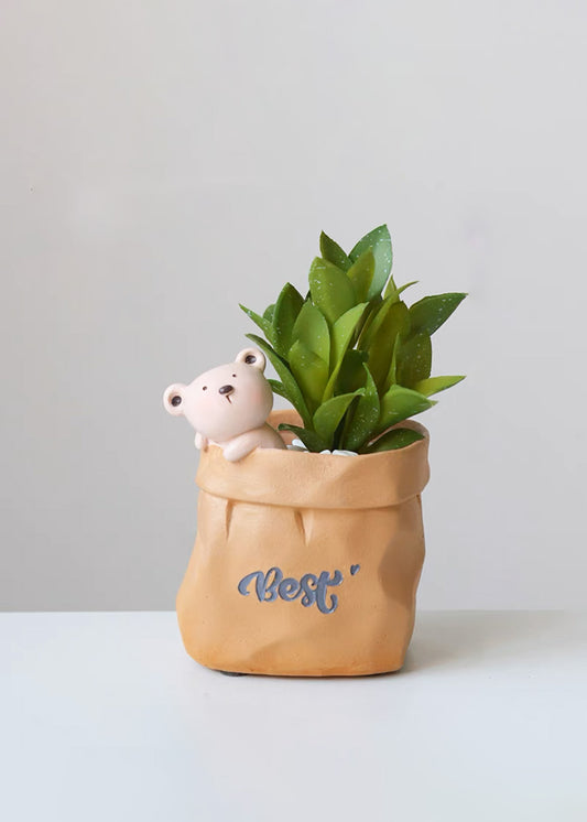 Fake succulent plant