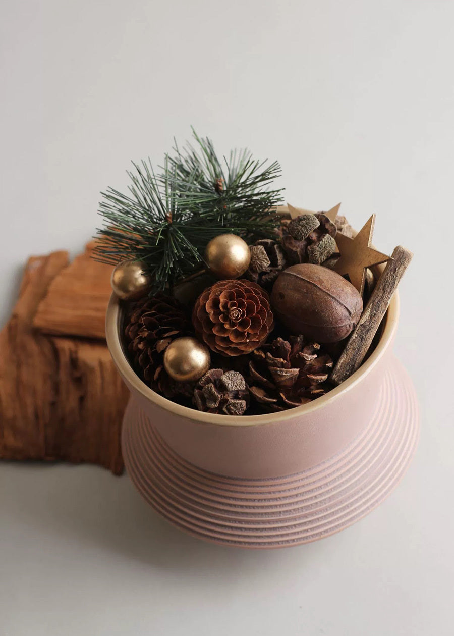 Christmas DIY Decoration Kit, Pine Cones & Branches