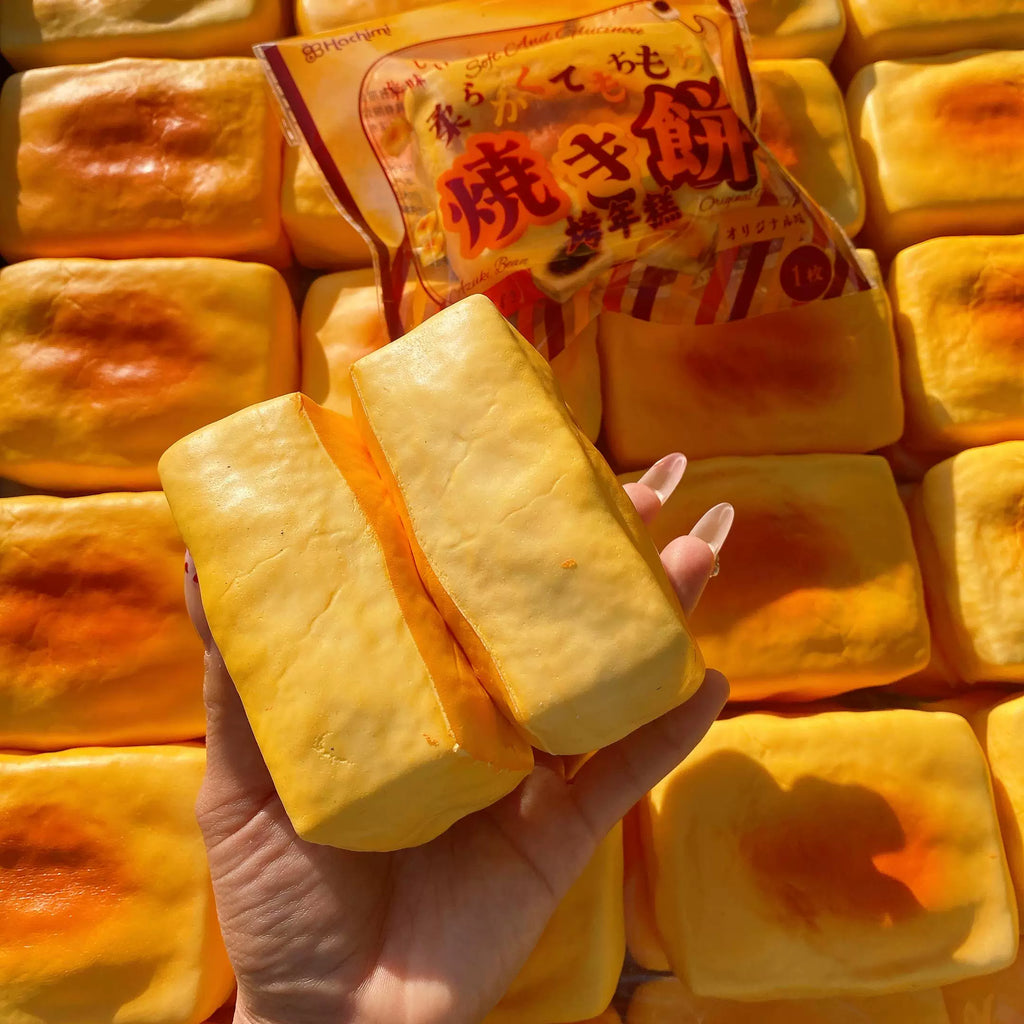 Baked Mochi Squishy – Red Bean or Golden