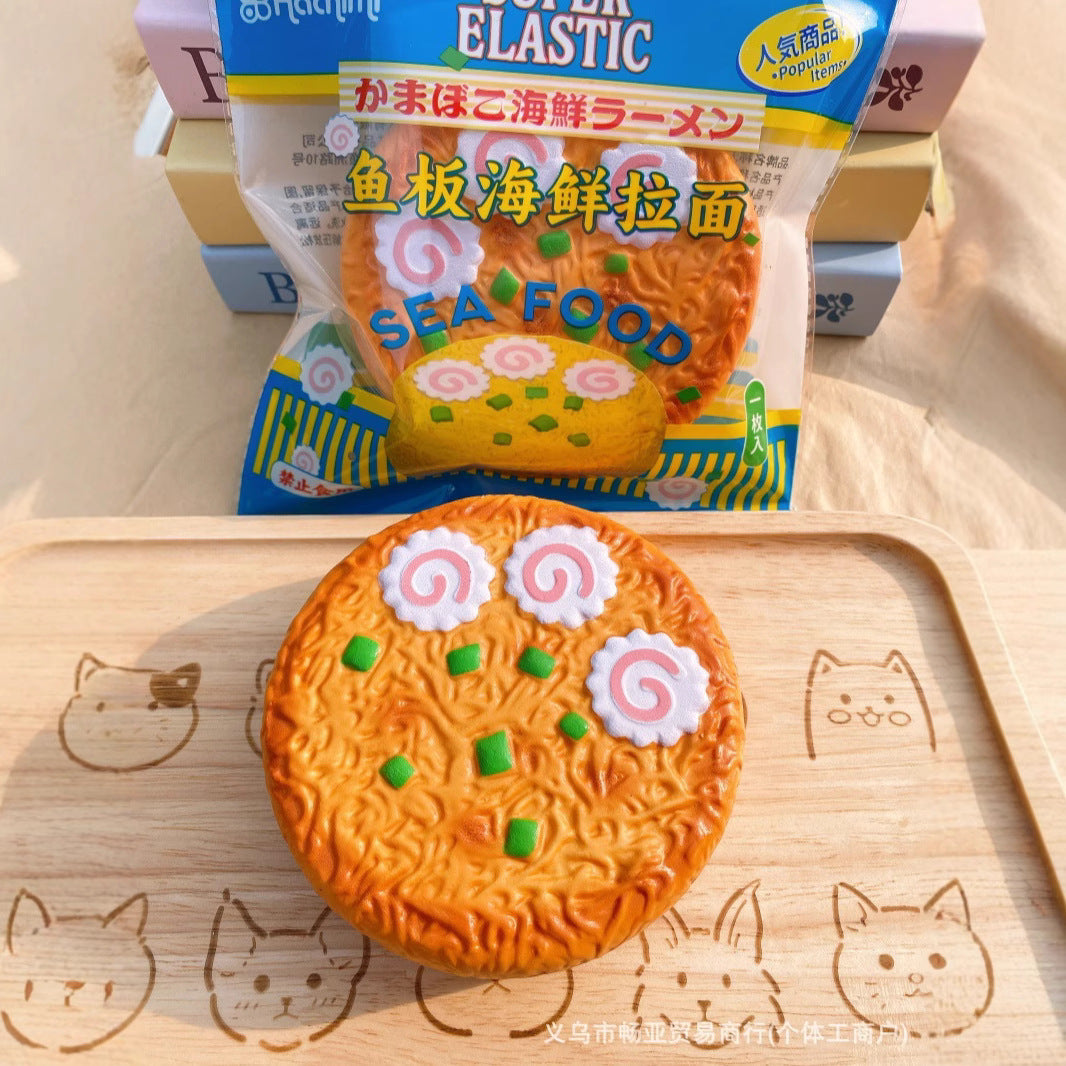Fish Cake Seafood Ramen Slow-Rising Squishy | Bloominique