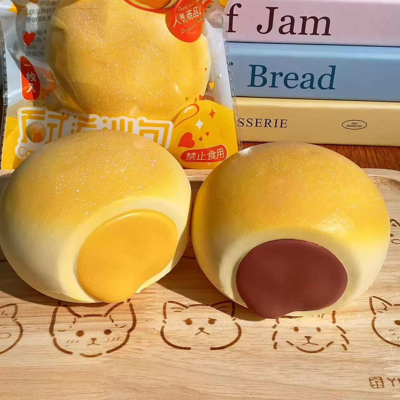 Lava Custard Bun Squishy – Choose Your Filling