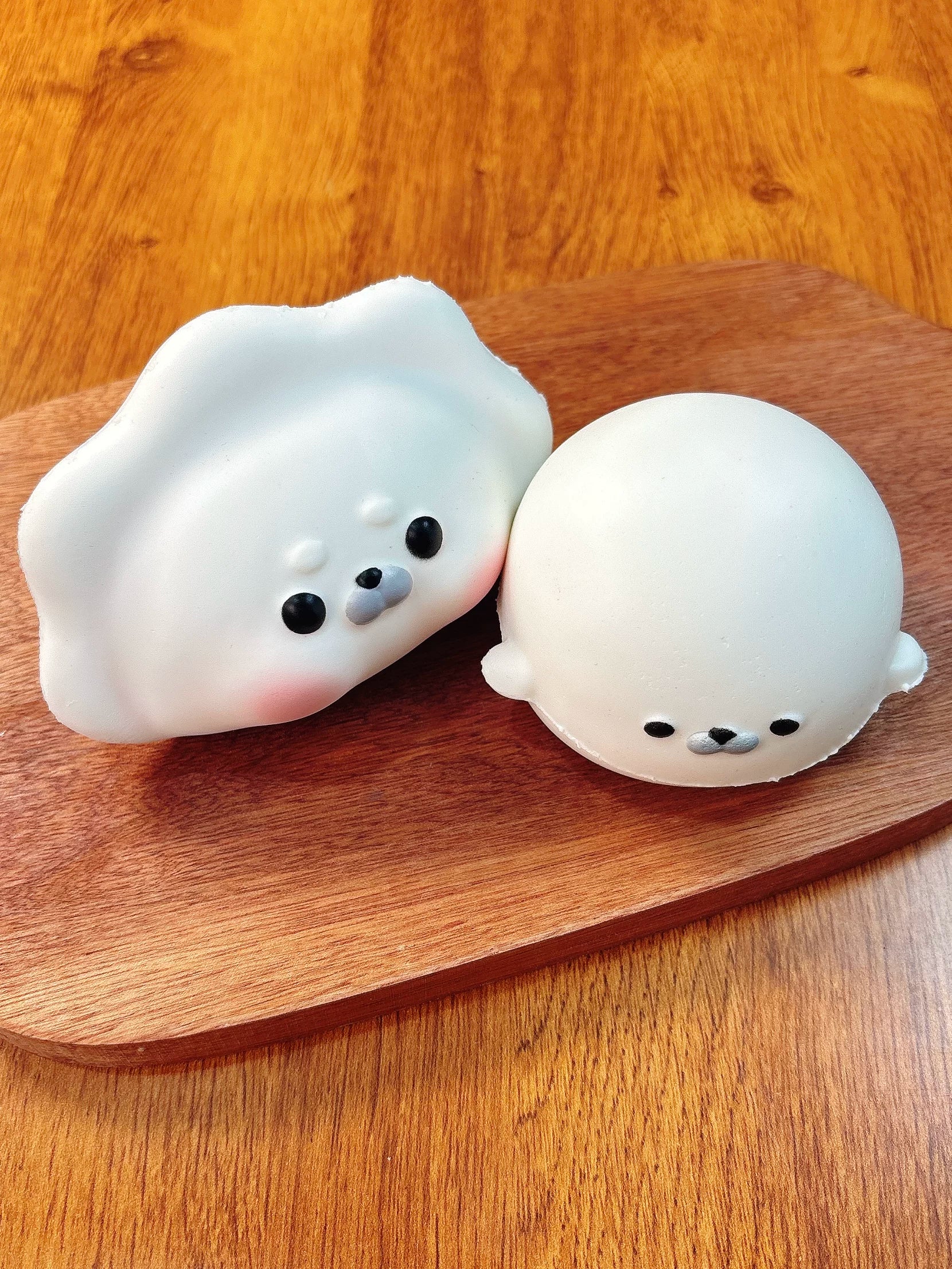 Seal Dumpling Squishies – Regular, Mini or Duo