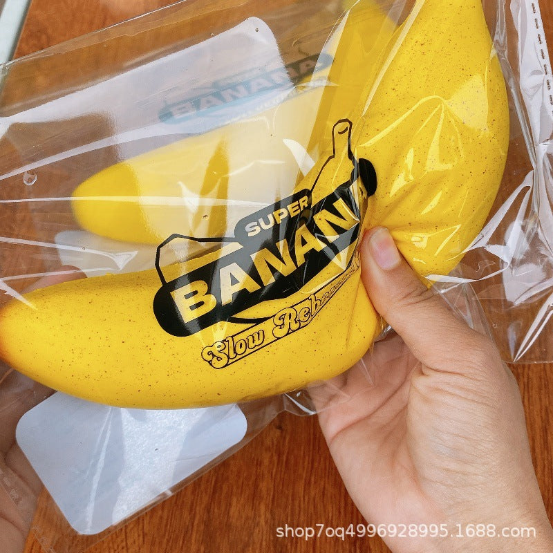 Jumbo Banana Slow-Rising Squishy | Bloominique