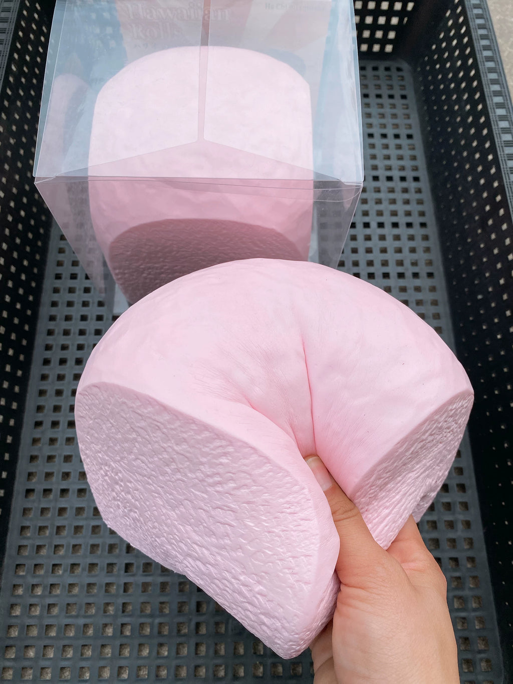 Jumbo Pink Hawaiian Bread Loaf Squishy