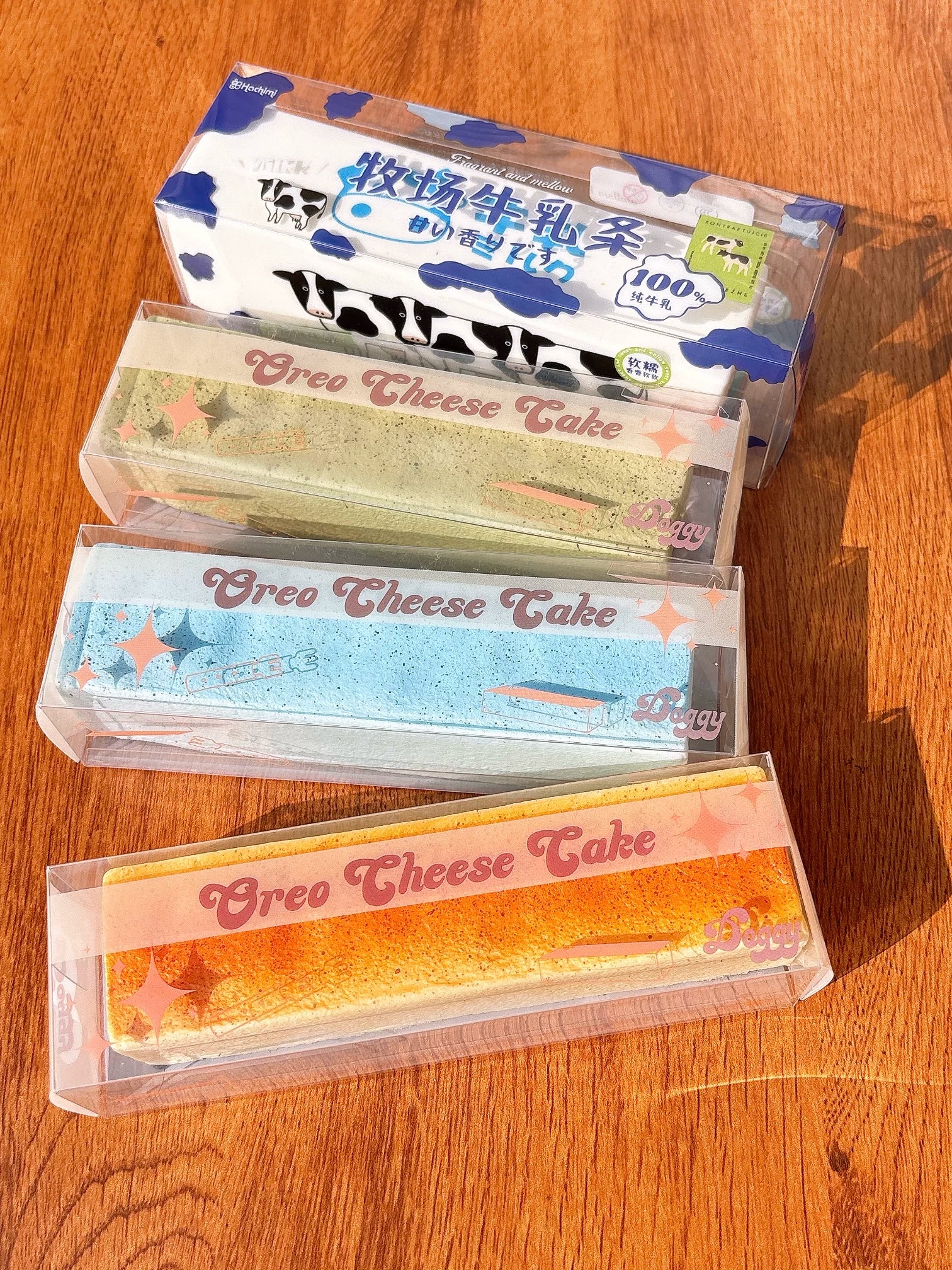 Butter & Cheesecake Bar Squishy Collection