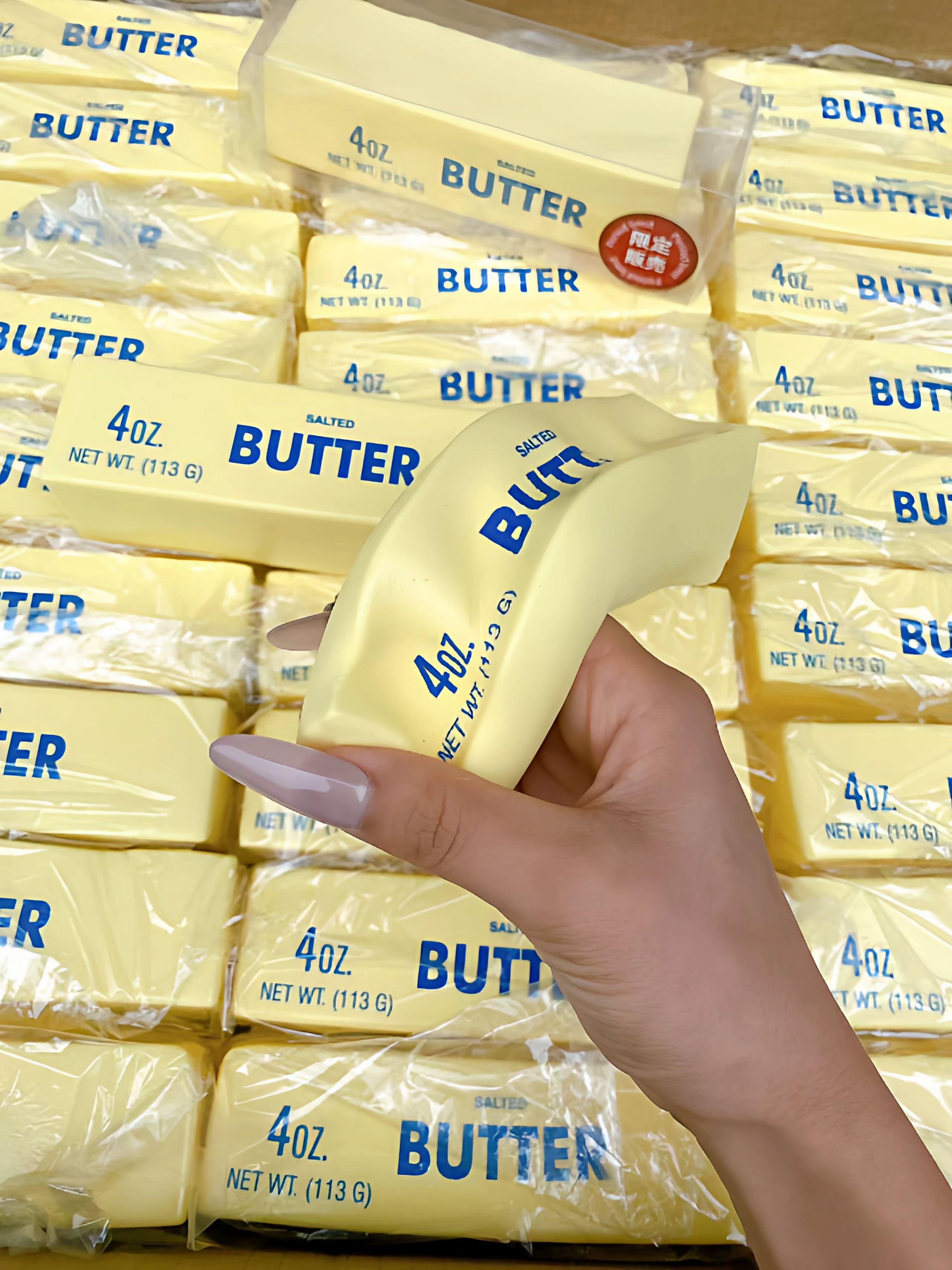 Butter & Cheesecake Bar Squishy Collection