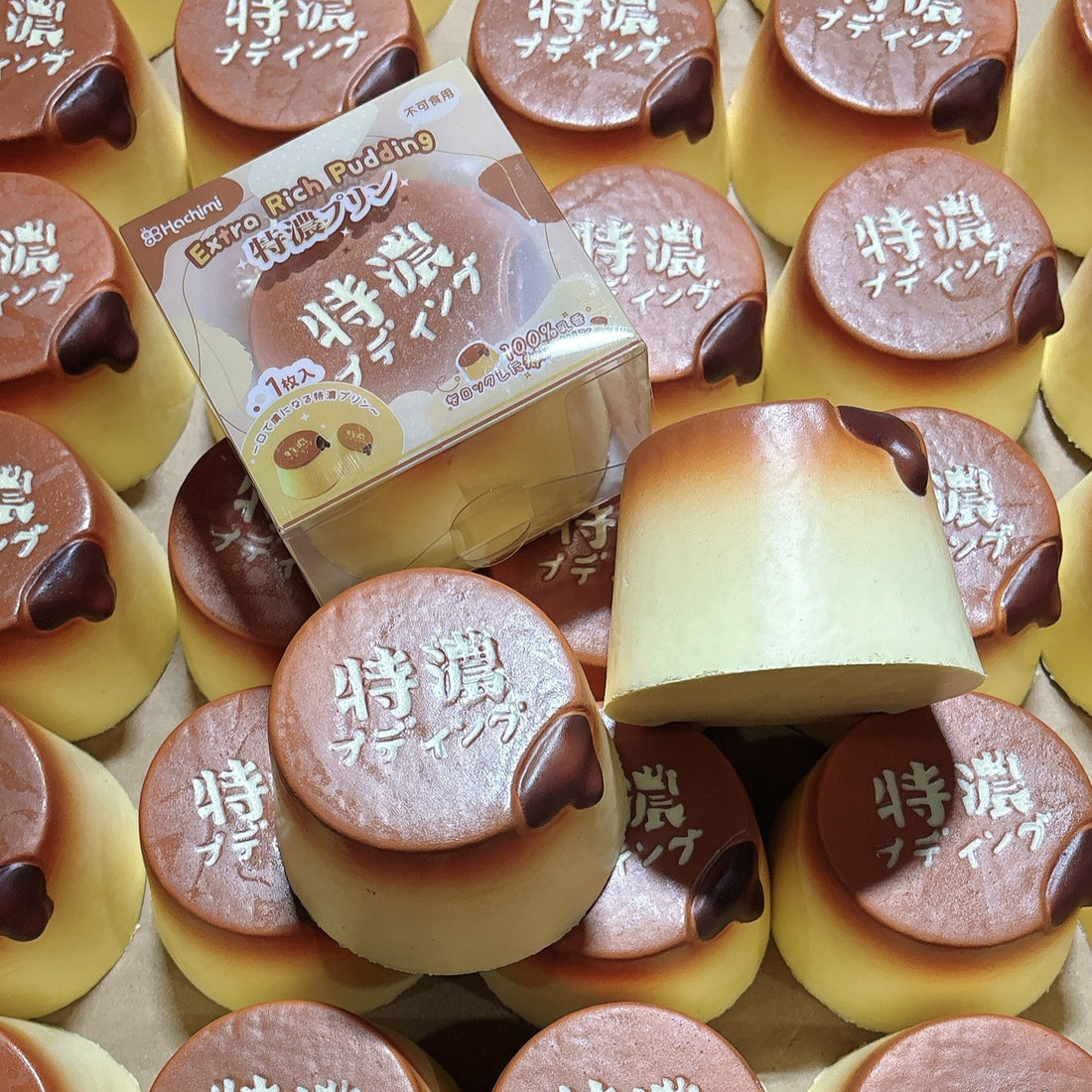 Rich Custard Pudding Slow-Rising Squishy | Bloominique