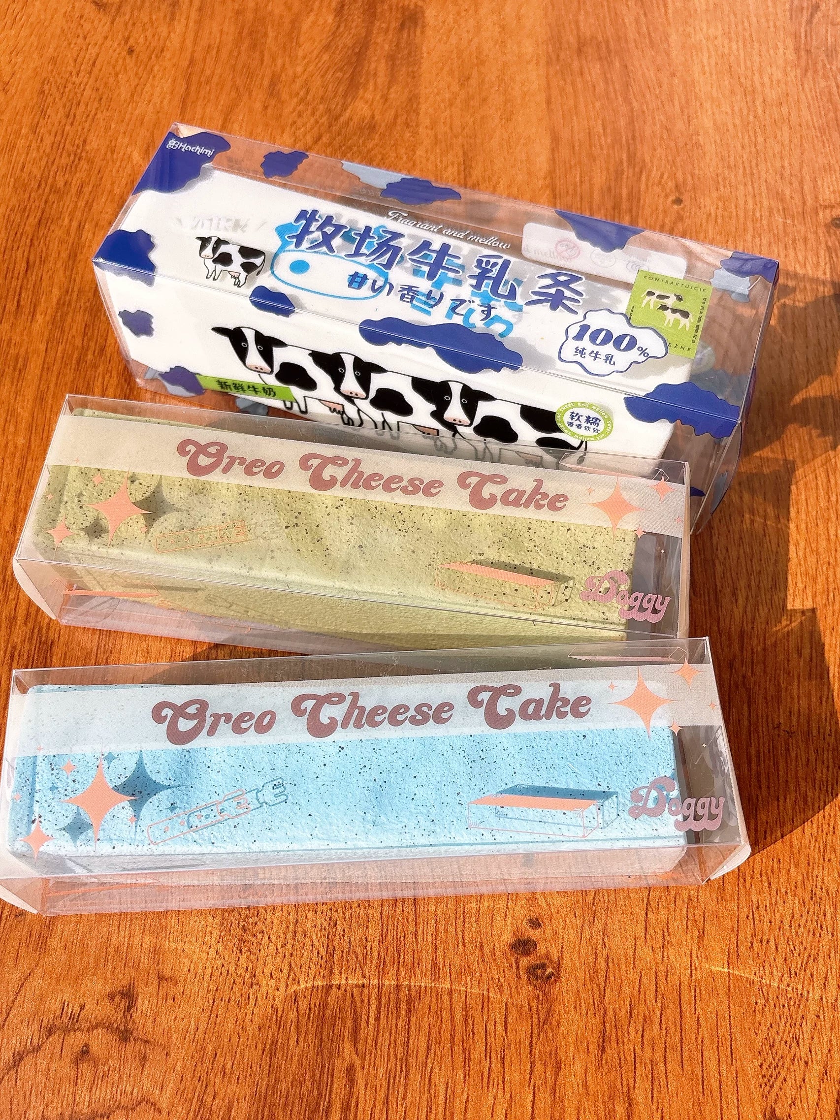 Butter & Cheesecake Bar Squishy Collection