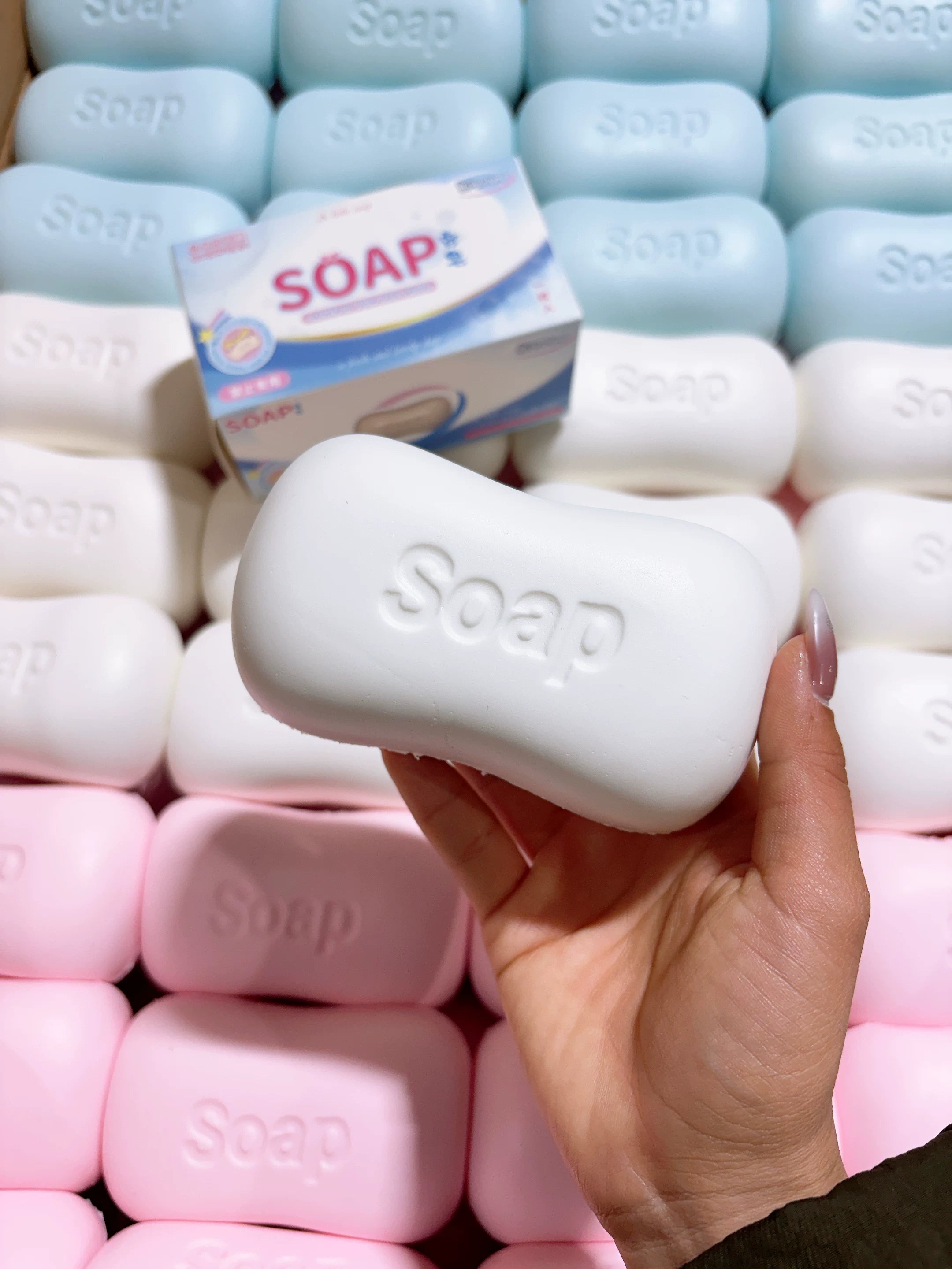 Pastel Soap Bar Squishy – 4 Colors