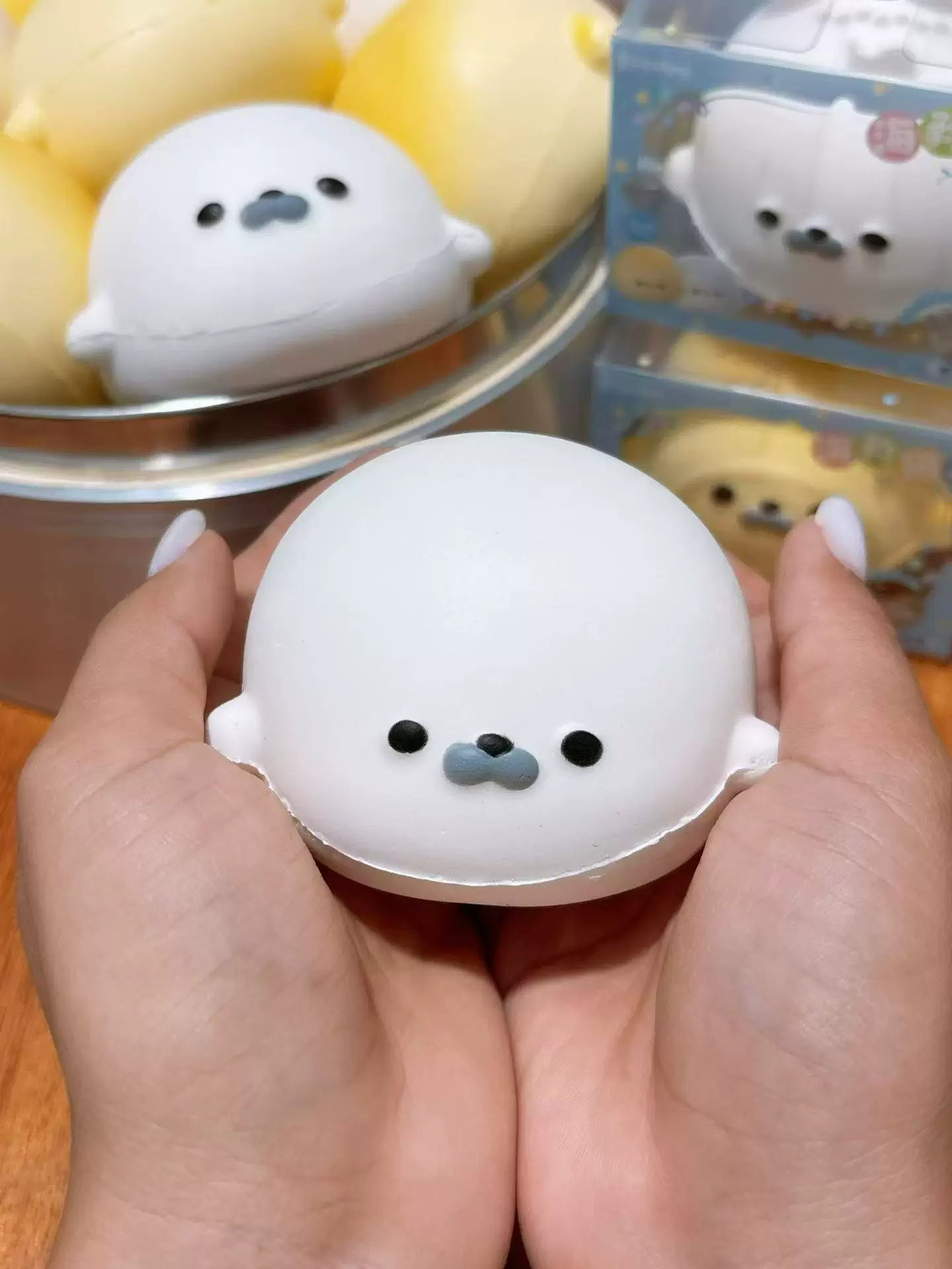 Seal Dumpling Squishies – Regular, Mini or Duo