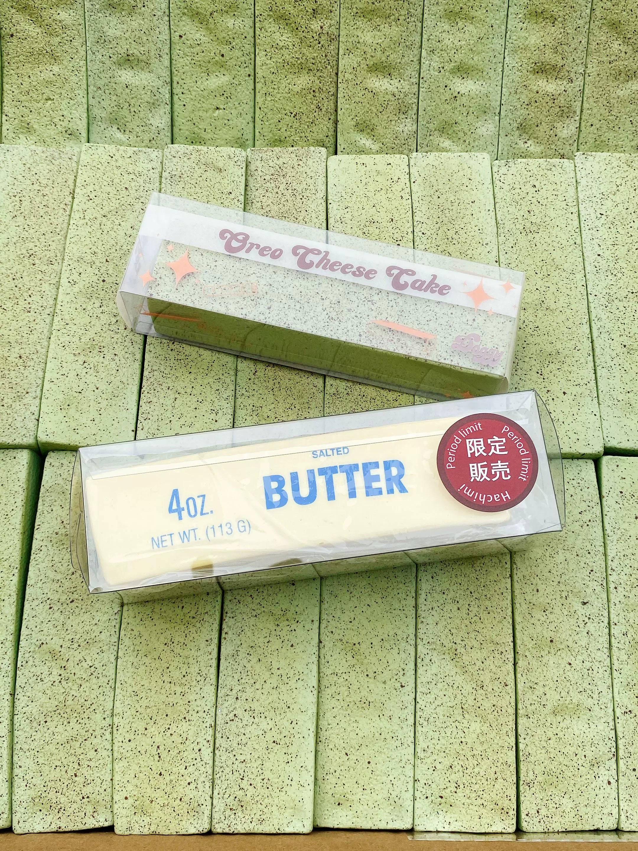 Butter & Cheesecake Bar Squishy Collection