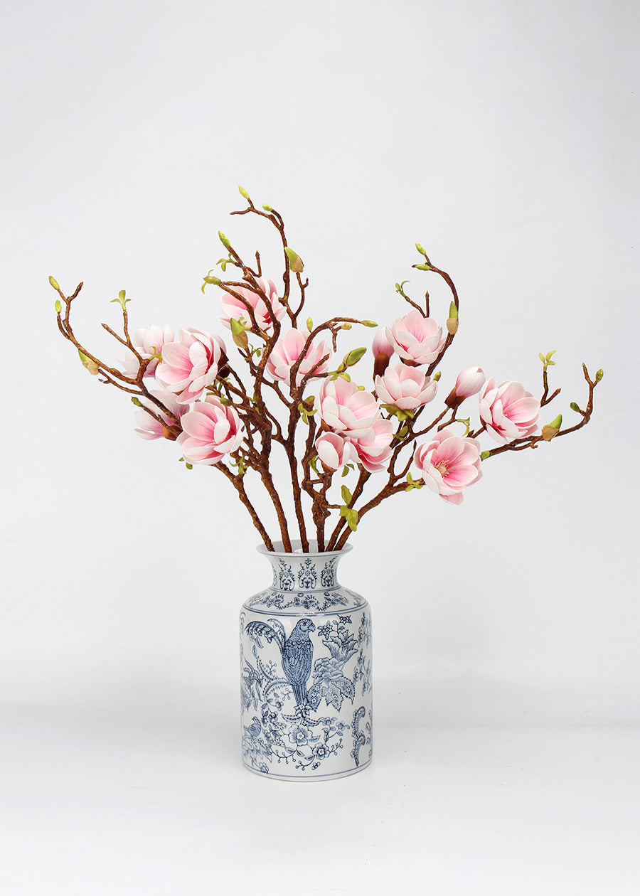 Pink Gladiolus Artificial Flower Stem - 30"