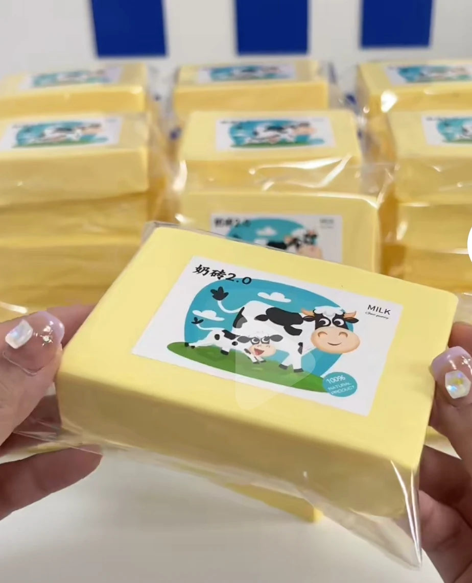 Milk & Chocolate Brick Squishies – Singles & Sets