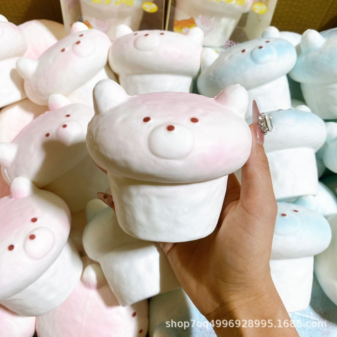 Bear Cup Soap Slow-Rising Squishy | Bloominique