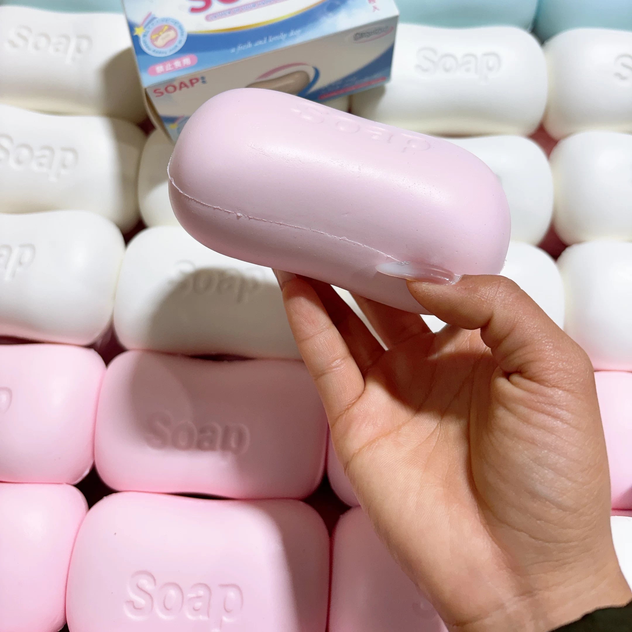 Pastel Soap Bar Squishy – 4 Colors
