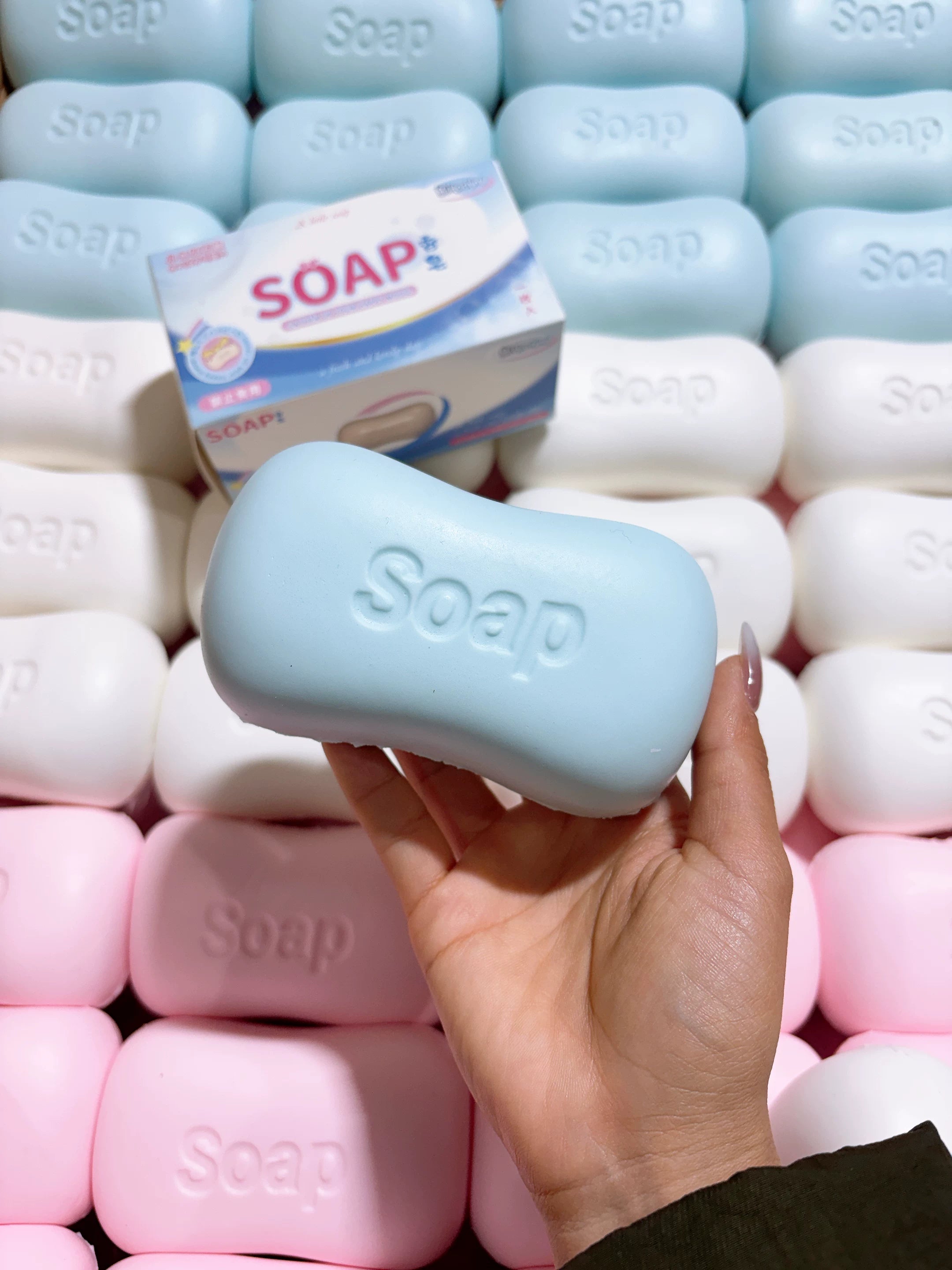 Pastel Soap Bar Squishy – 4 Colors