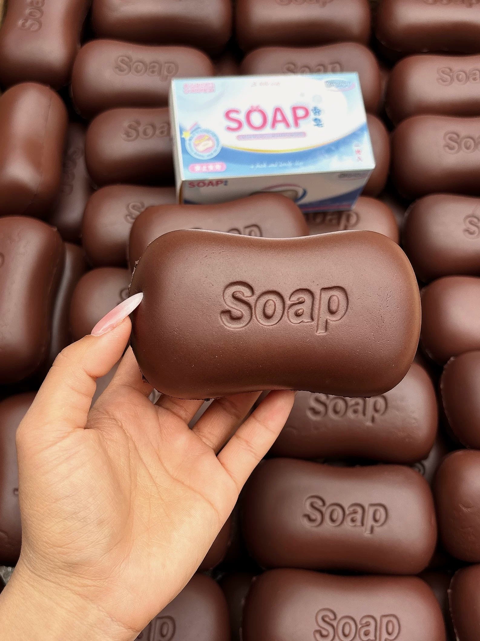 Pastel Soap Bar Squishy – 4 Colors