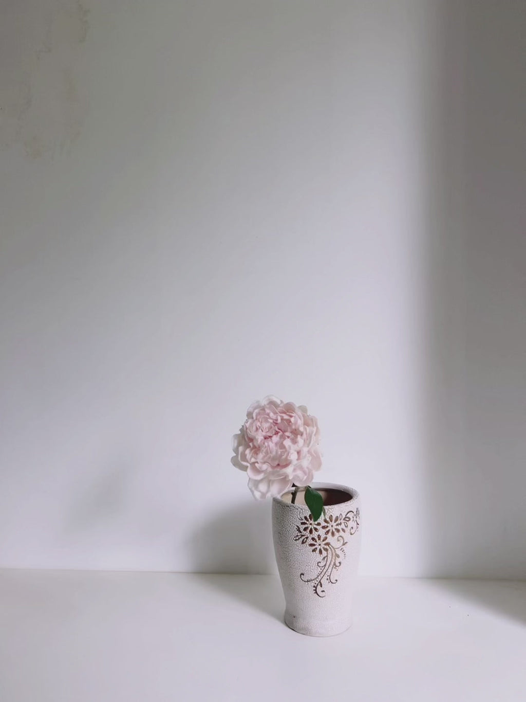 Real Touch Peony Artificial Flower - 24"