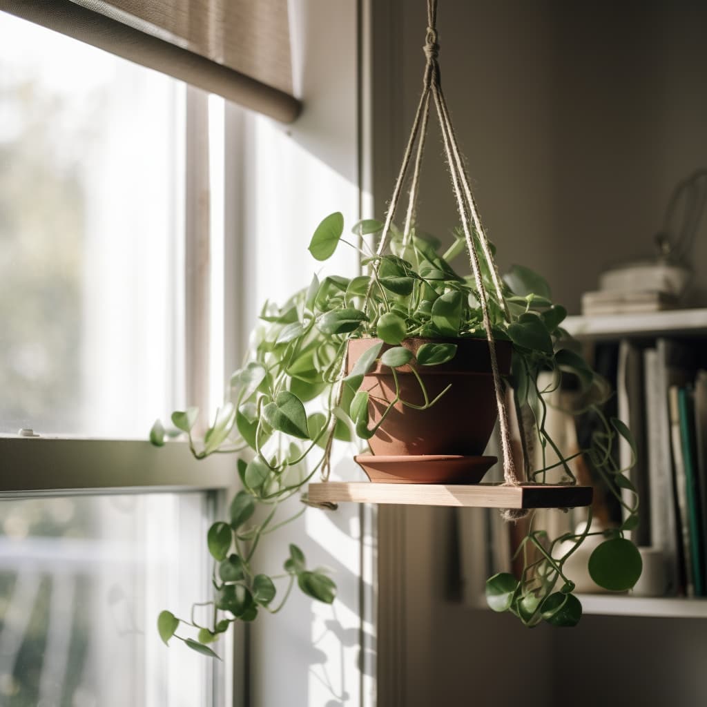 Artificial Tradescantia Hanging Plant