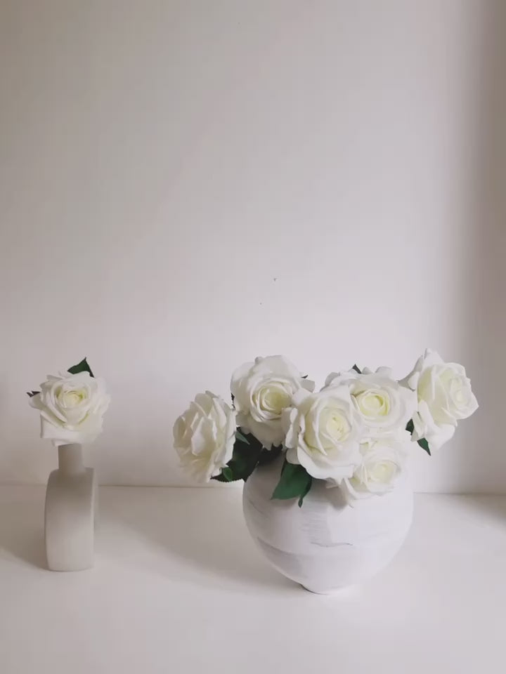 Real Touch Rose Artificial Flower Stem - 24"