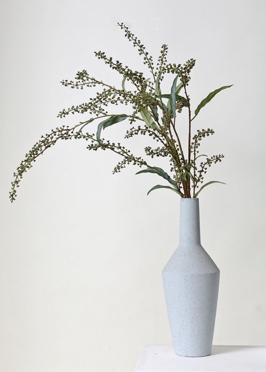 Artificial Green Berry Branch Spray - 43.3"
