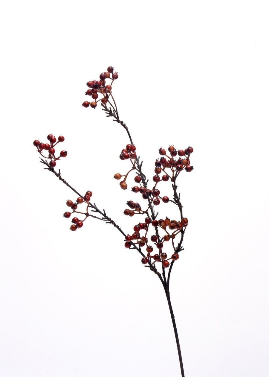 Artificial Autumn Berry Stem - 28"