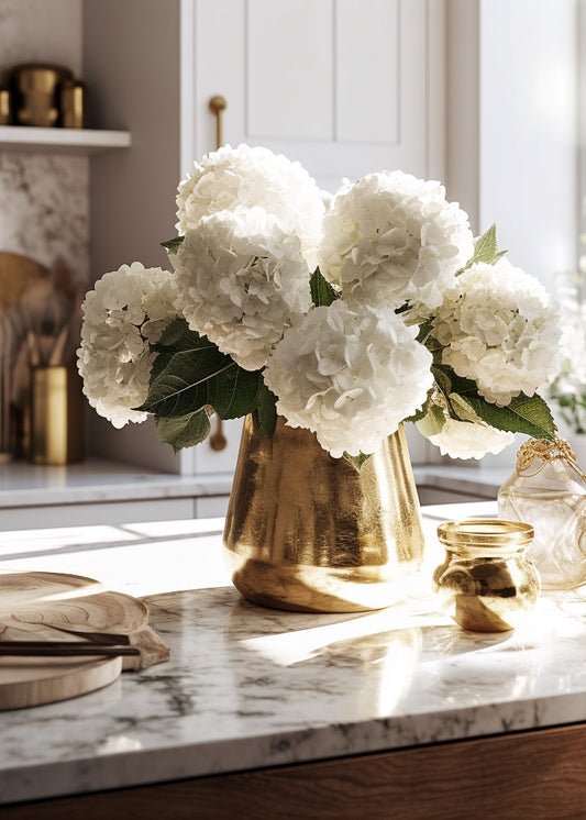 Elegant, Lasting White Hydrangeas