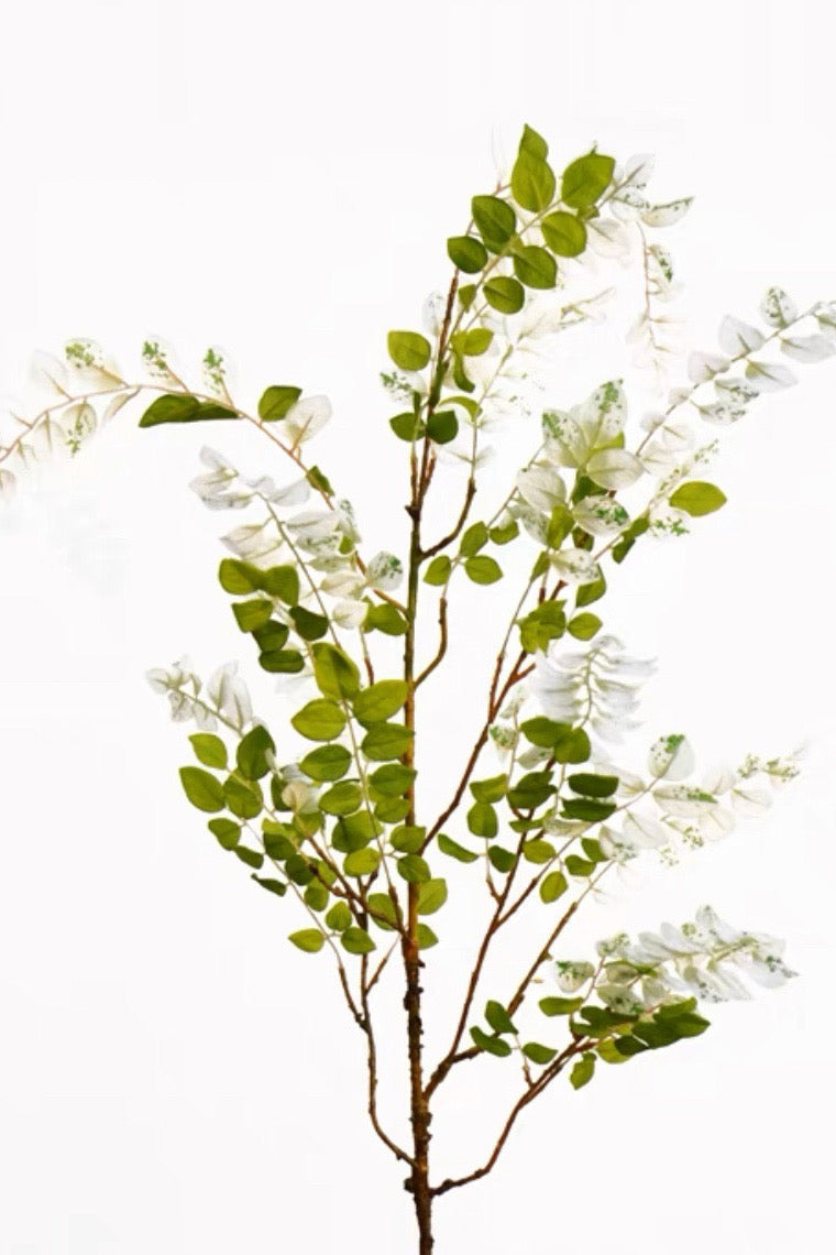 Artificial Wisteria Vine Stem, Violet - 43.3"