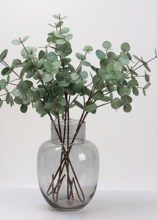 Artificial Eucalyptus Stem, Faux Greenery - 26" - view 2