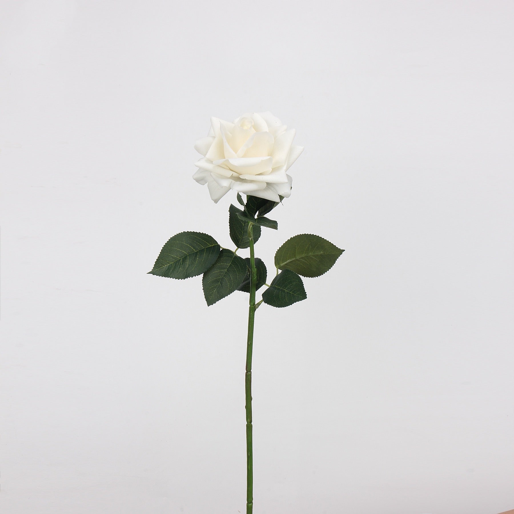 Real Touch Rose Artificial Flower, Morandi Tones - 24"