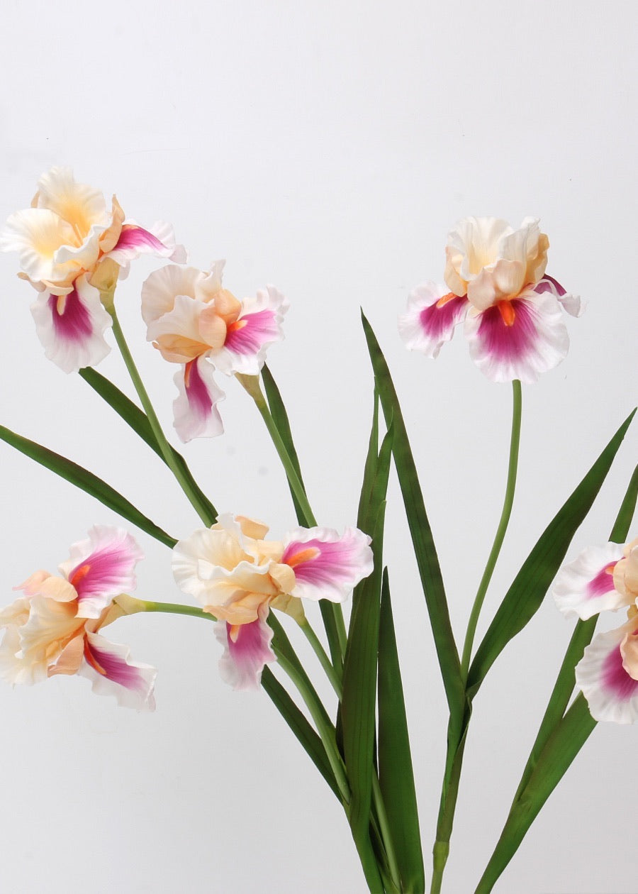 Real Touch Iris Artificial Flower Stem - 29" - view 4