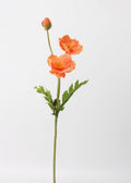 Orange Artificial Wedding Bouquet - 23.6"