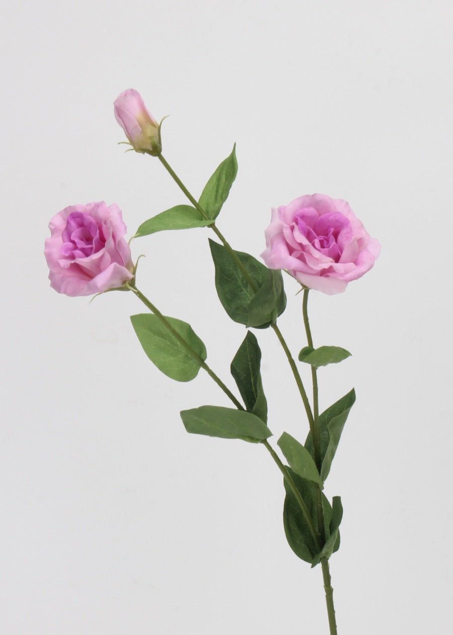 Artificial Rose Stem, Faux Silk Rose - 27" - view 6