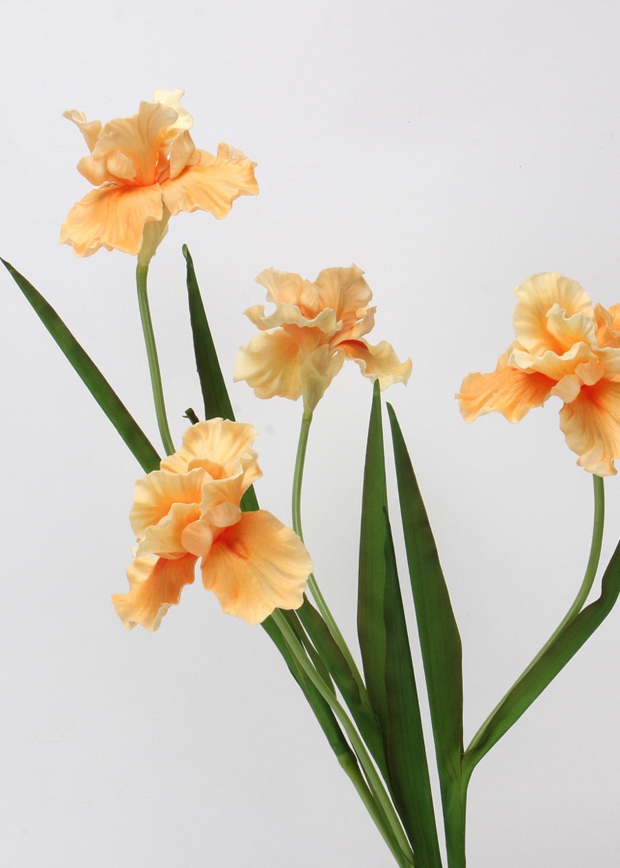 Real Touch Iris Artificial Flower Stem - 29" - view 6