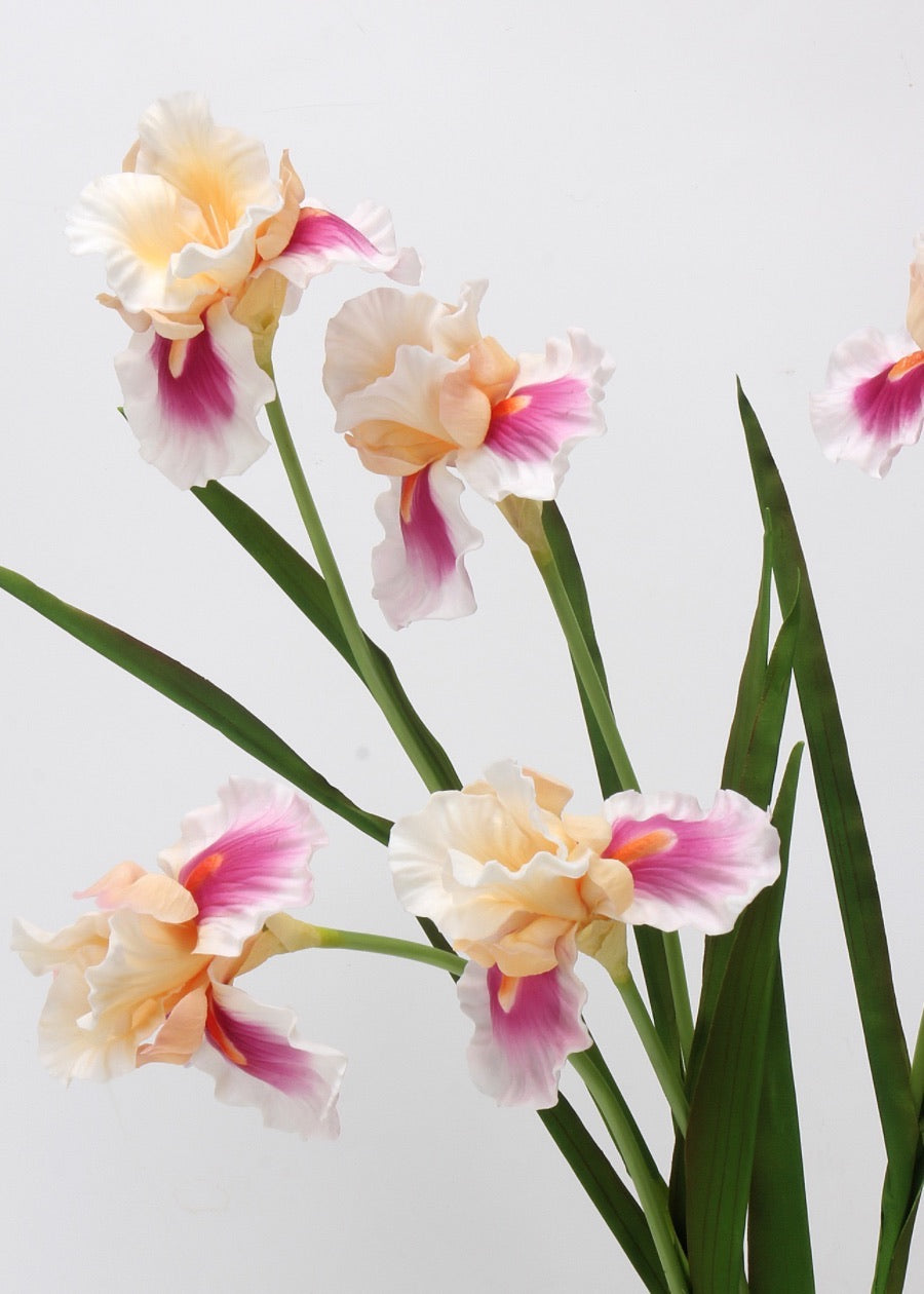 Real Touch Iris Artificial Flower Stem - 29"